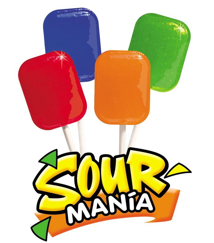 Sour Mania Lollypops