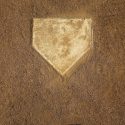 Homeplate on Baseball Field