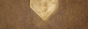 Homeplate on Baseball Field