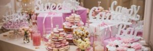 Pink Dessert Table