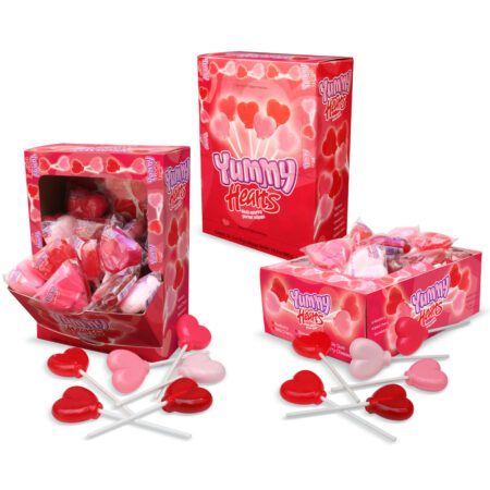 Heart Shaped lollipops